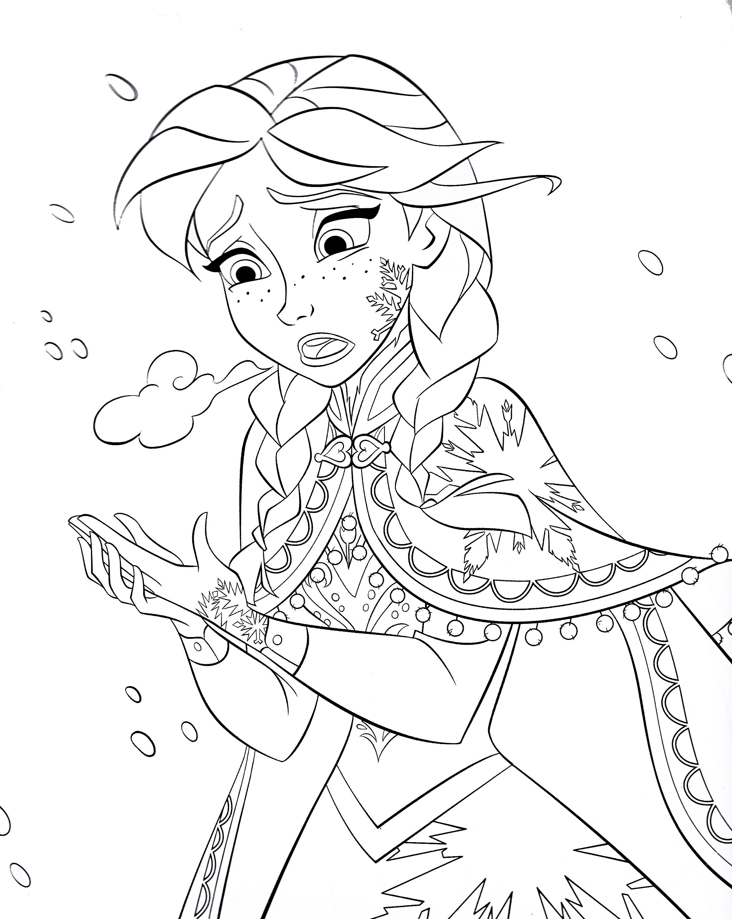 130+ Elsa Coloring Pages Printables 58