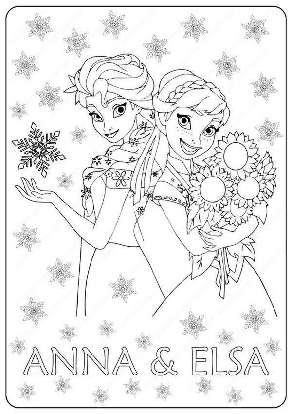 130+ Elsa Coloring Pages Printables 70