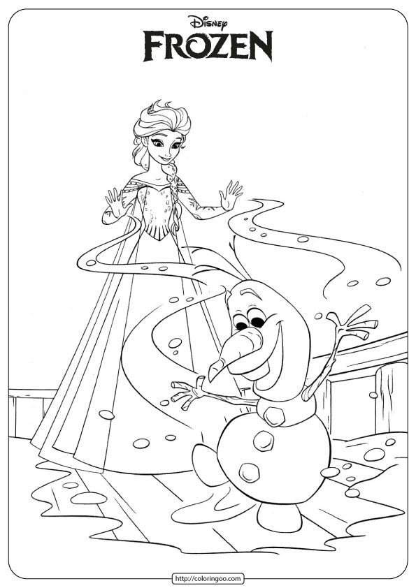 130+ Elsa Coloring Pages Printables 74