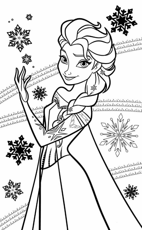 130+ Elsa Coloring Pages Printables 77