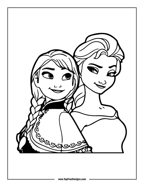 130+ Elsa Coloring Pages Printables 79