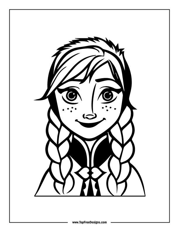 130+ Elsa Coloring Pages Printables 80