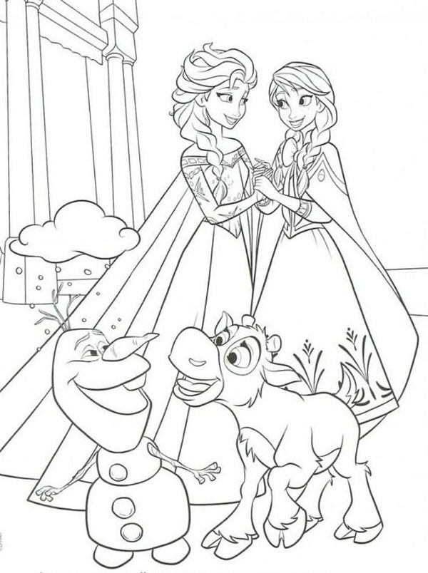 130+ Elsa Coloring Pages Printables 81