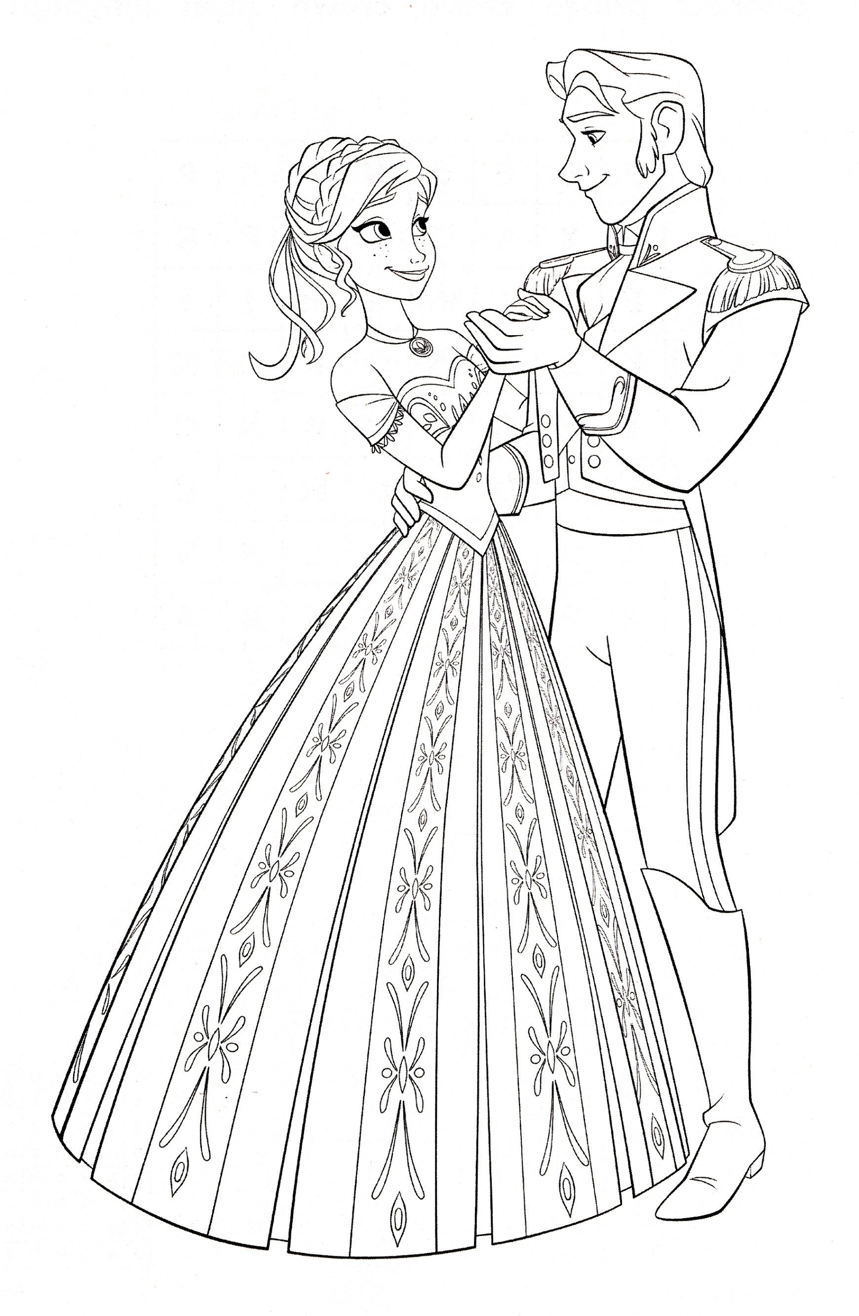 130+ Elsa Coloring Pages Printables 9