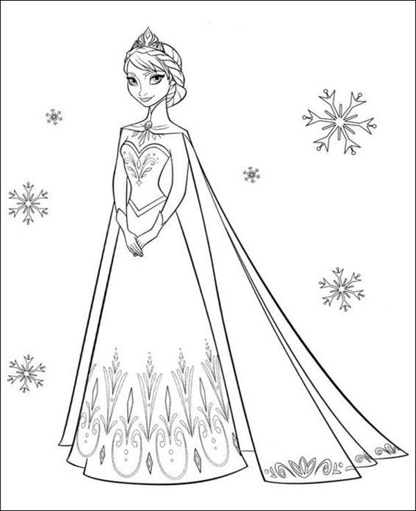 130+ Elsa Coloring Pages Printables 91