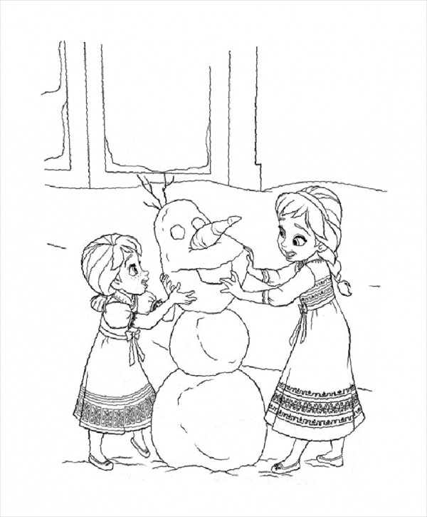 130+ Elsa Coloring Pages Printables 94