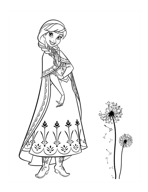 130+ Elsa Coloring Pages Printables 95