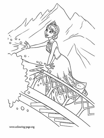 130+ Elsa Coloring Pages Printables 98