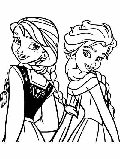 130+ Elsa Coloring Pages Printables 99