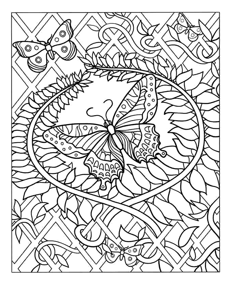 160+ Coloring Page Flowers: Blossom Your Imagination 126