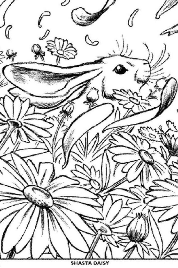 160+ Coloring Page Flowers: Blossom Your Imagination 127