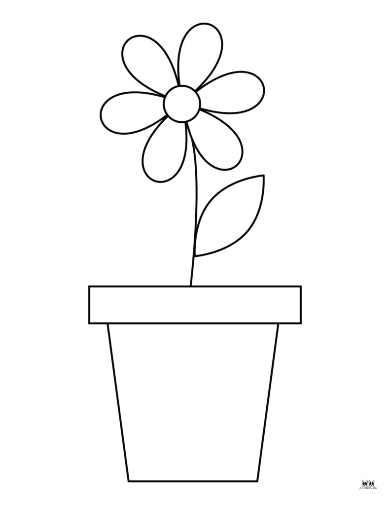 160+ Coloring Page Flowers: Blossom Your Imagination 151