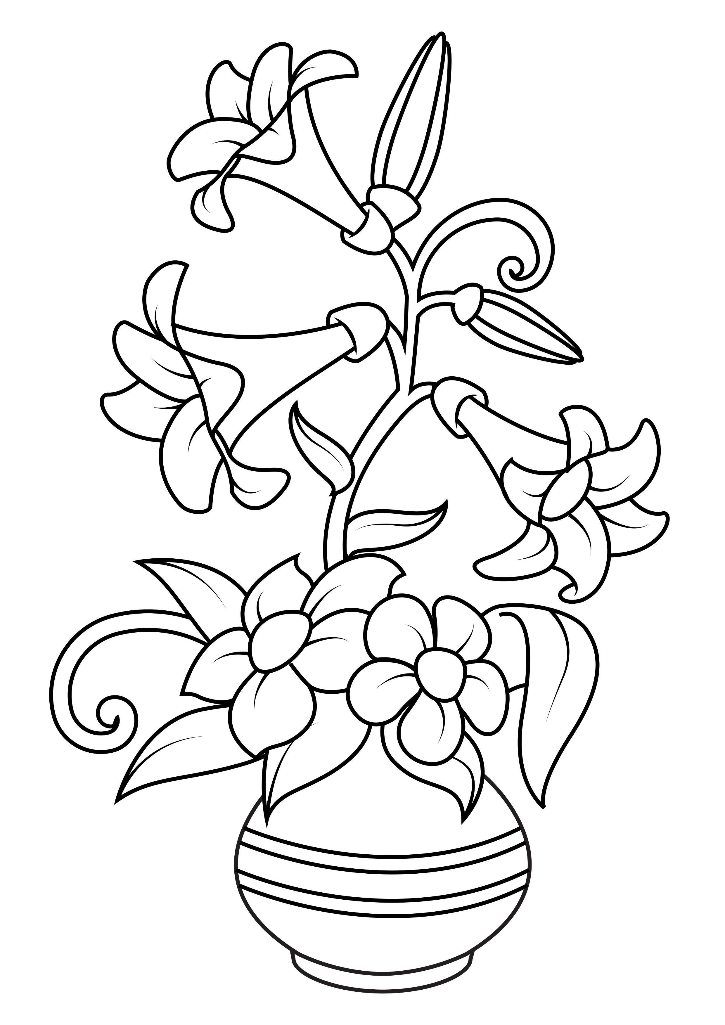 160+ Coloring Page Flowers: Blossom Your Imagination 4