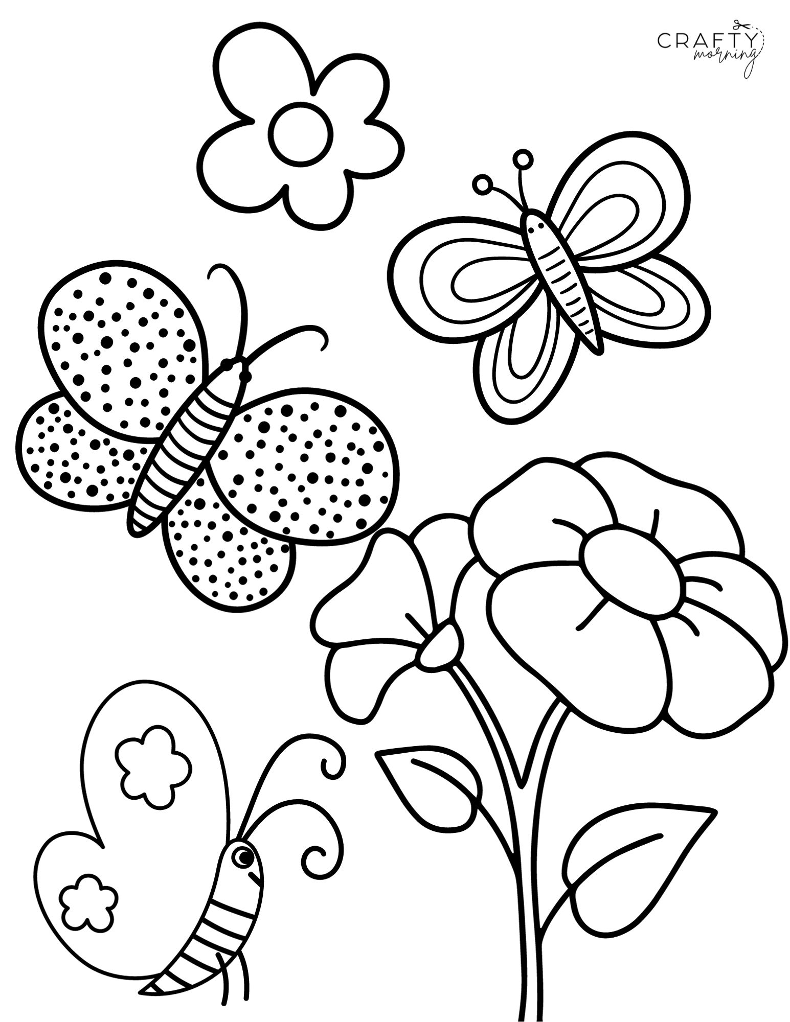 160+ Coloring Page Flowers: Blossom Your Imagination 41