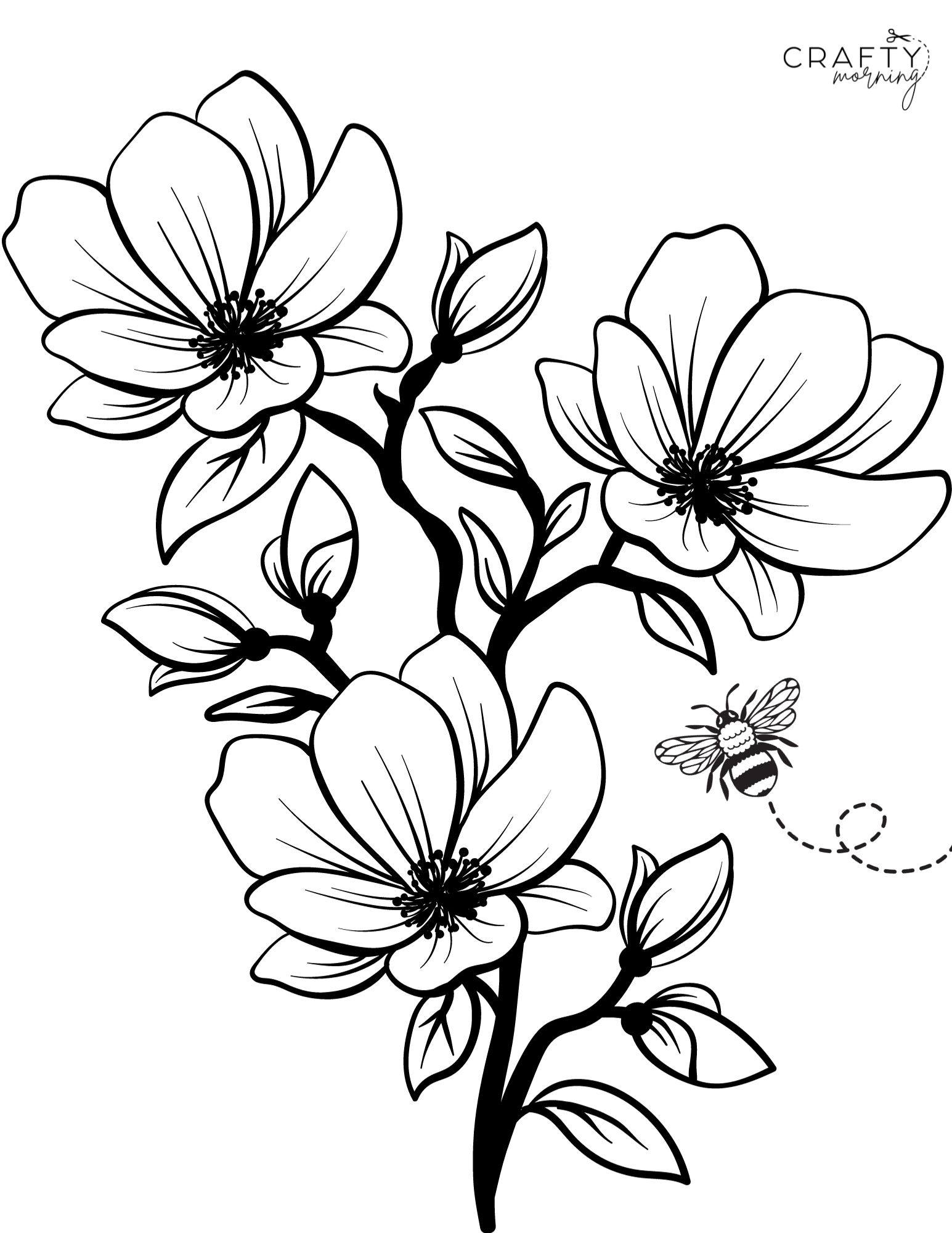 160+ Coloring Page Flowers: Blossom Your Imagination 48