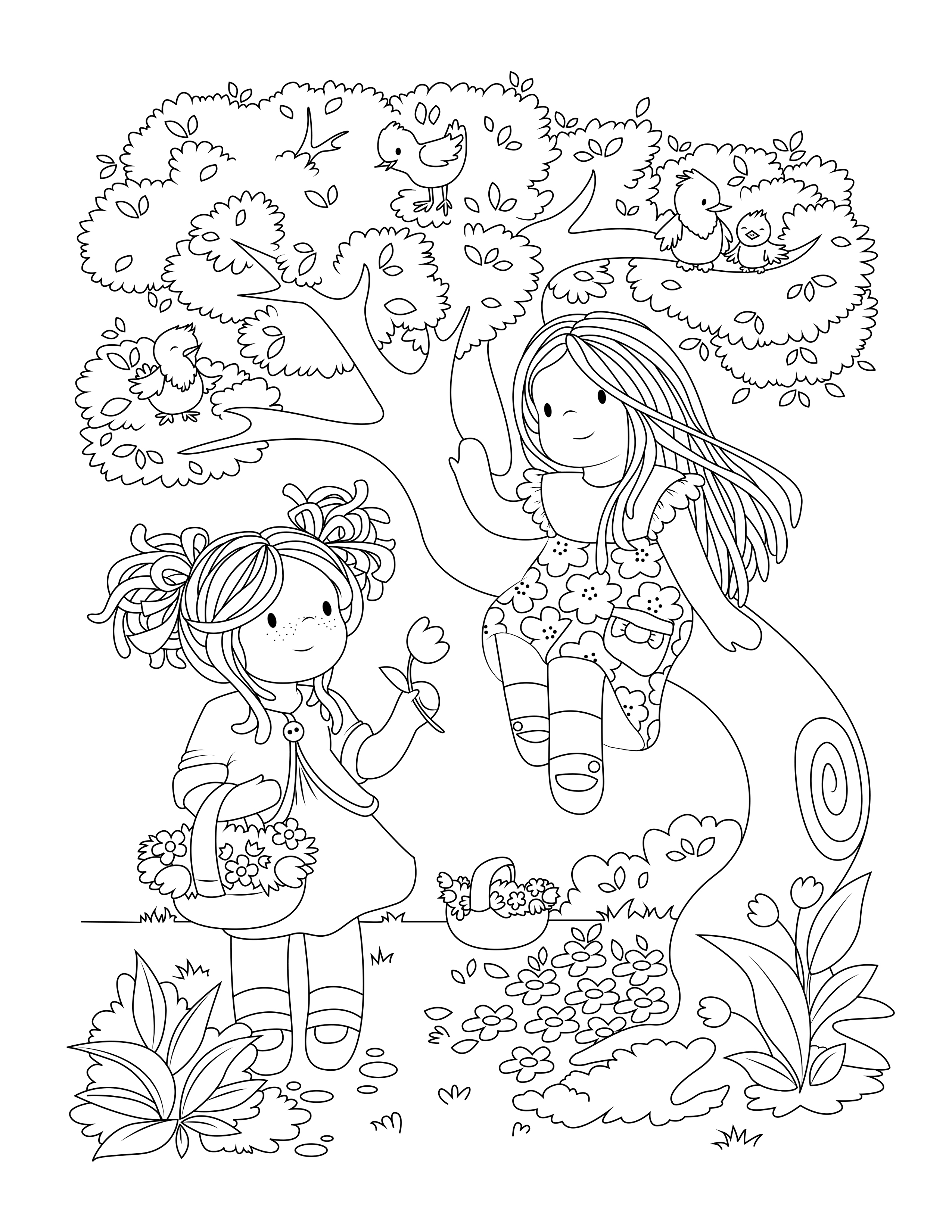 160+ Coloring Page Flowers: Blossom Your Imagination 6