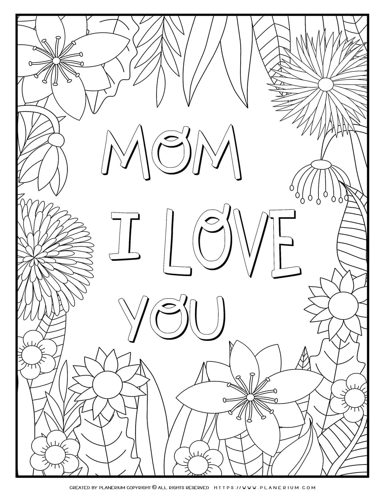 160+ Coloring Page Flowers: Blossom Your Imagination 64