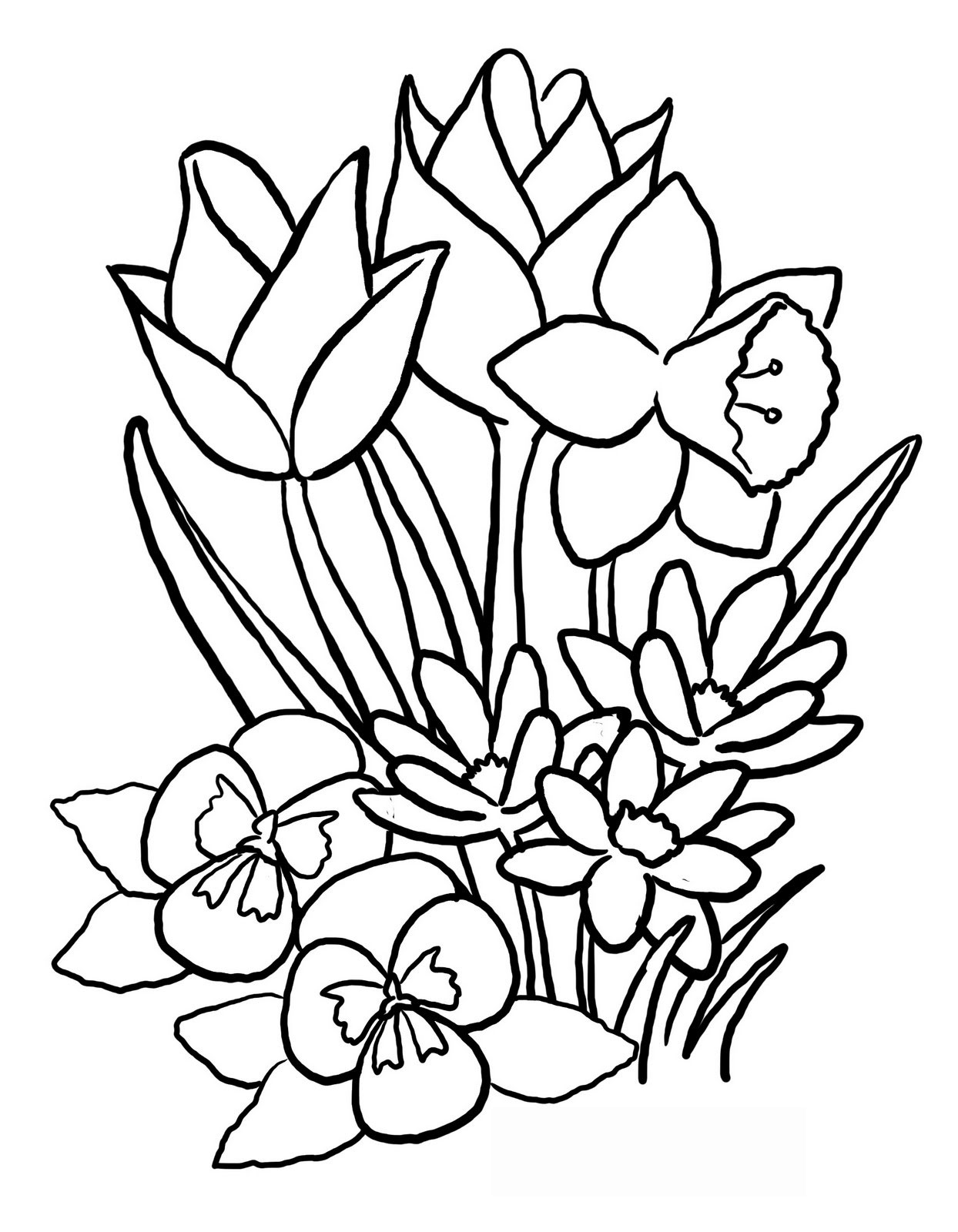 160+ Coloring Page Flowers: Blossom Your Imagination 67