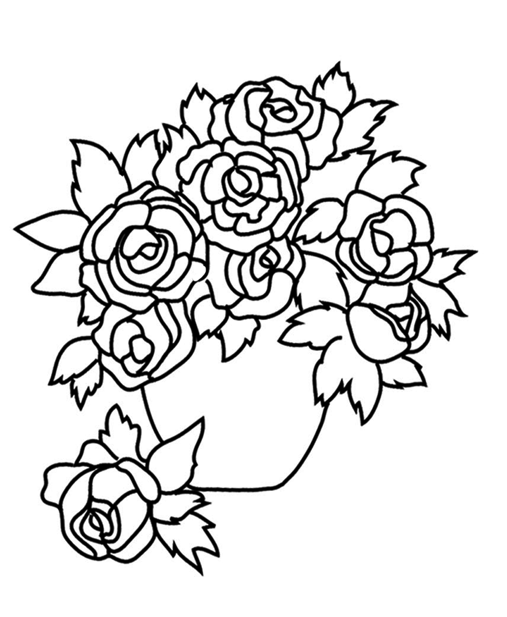 160+ Coloring Page Flowers: Blossom Your Imagination 87