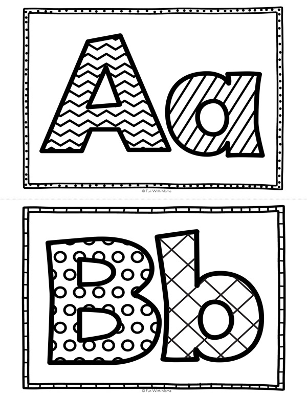 160+ Letter Coloring Pages: Learn and Color with Alphabet Fun 106