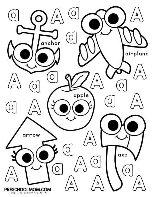 160+ Letter Coloring Pages: Learn and Color with Alphabet Fun 121