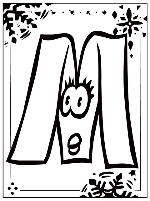 160+ Letter Coloring Pages: Learn and Color with Alphabet Fun 124