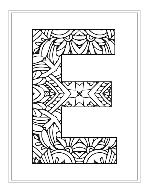 160+ Letter Coloring Pages: Learn and Color with Alphabet Fun 126