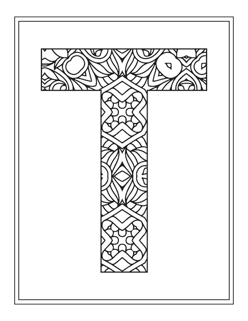 160+ Letter Coloring Pages: Learn and Color with Alphabet Fun 129