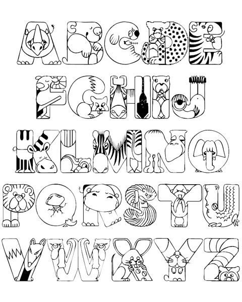 160+ Letter Coloring Pages: Learn and Color with Alphabet Fun 130