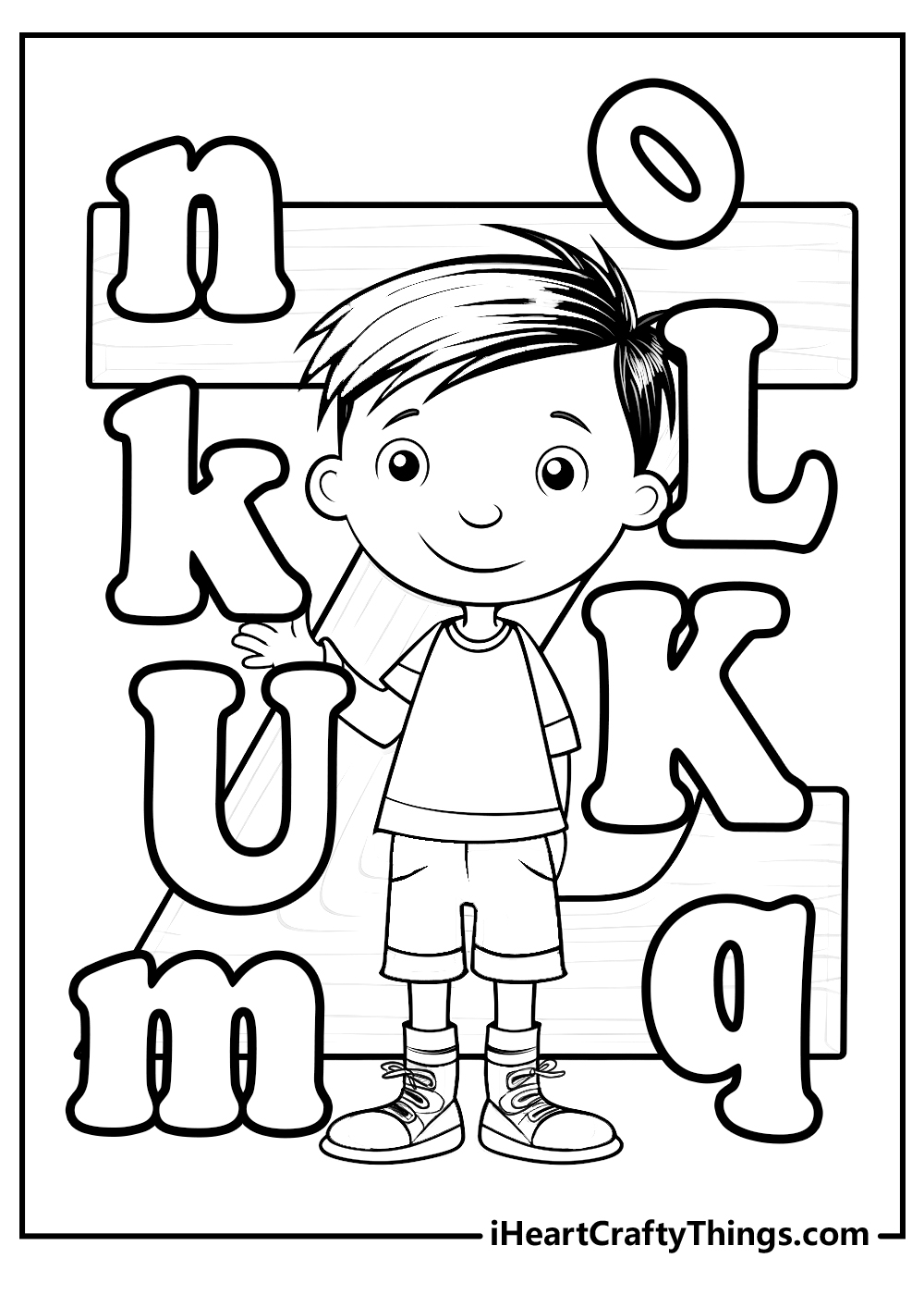 160+ Letter Coloring Pages: Learn and Color with Alphabet Fun 30