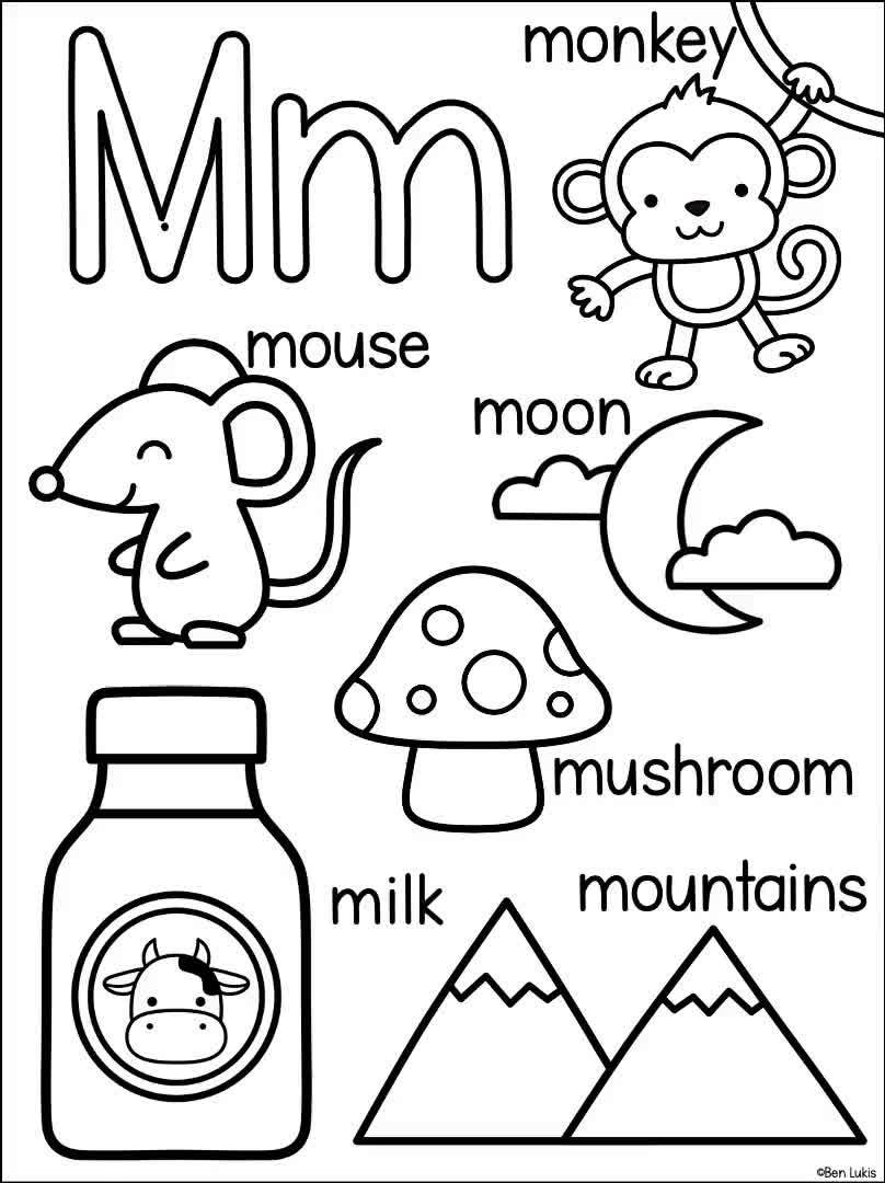 160+ Letter Coloring Pages: Learn and Color with Alphabet Fun 39