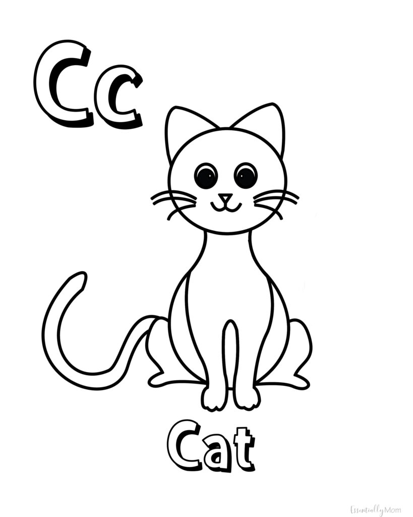 160+ Letter Coloring Pages: Learn and Color with Alphabet Fun 41