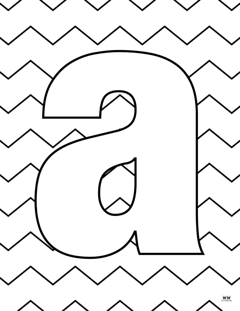 160+ Letter Coloring Pages: Learn and Color with Alphabet Fun 48