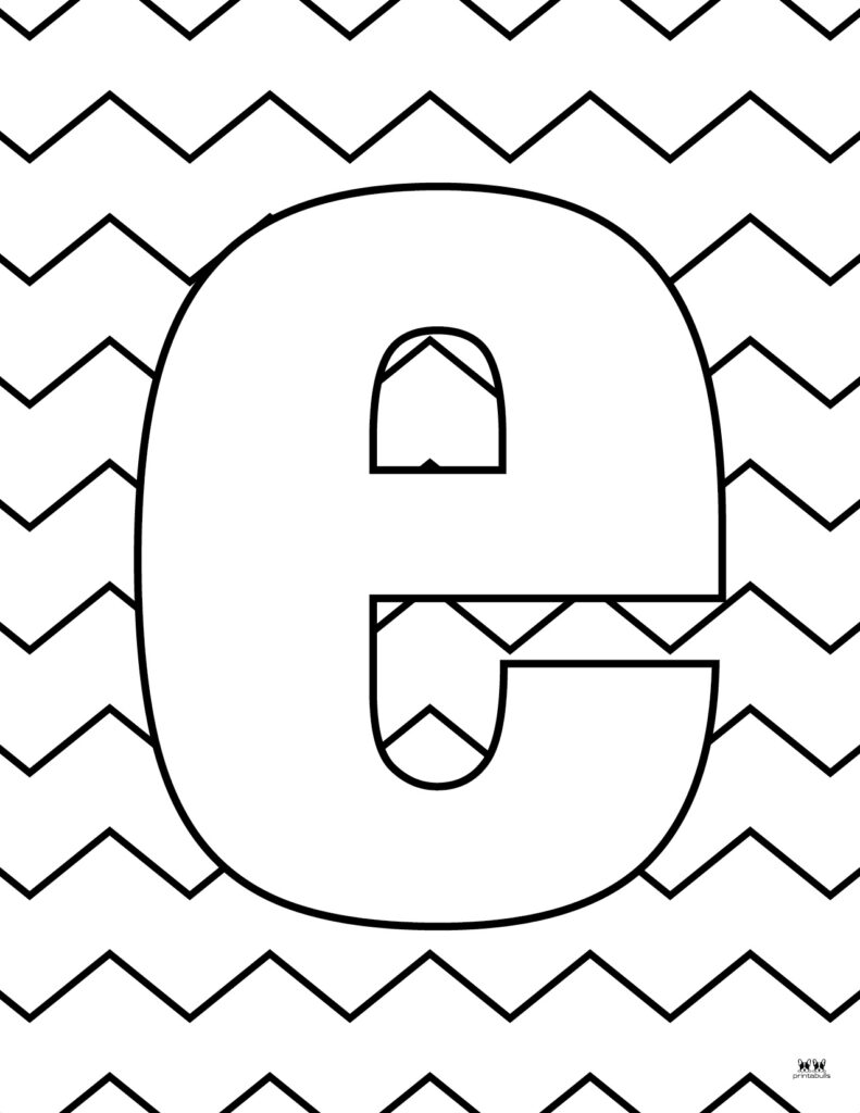 160+ Letter Coloring Pages: Learn and Color with Alphabet Fun 49