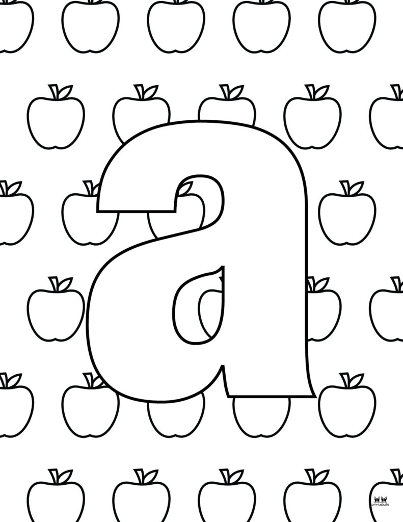 160+ Letter Coloring Pages: Learn and Color with Alphabet Fun 52