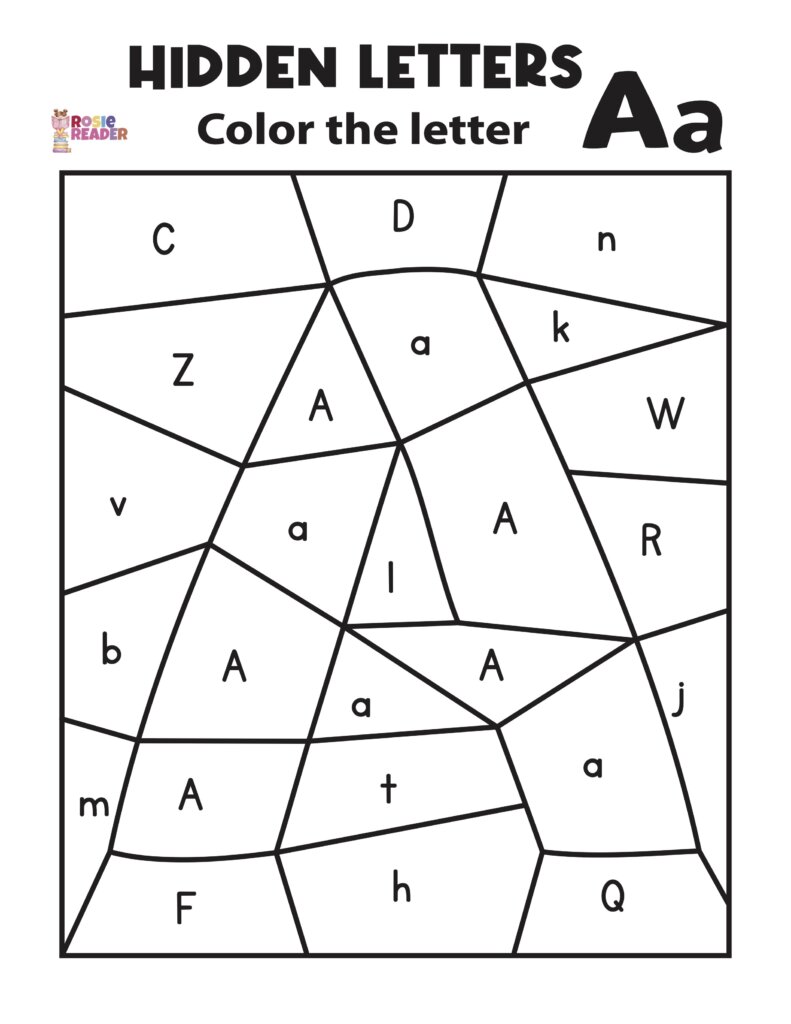 160+ Letter Coloring Pages: Learn and Color with Alphabet Fun 54