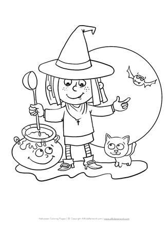 160 Witch Coloring Pages: Brew Up Some Magical Colors 131