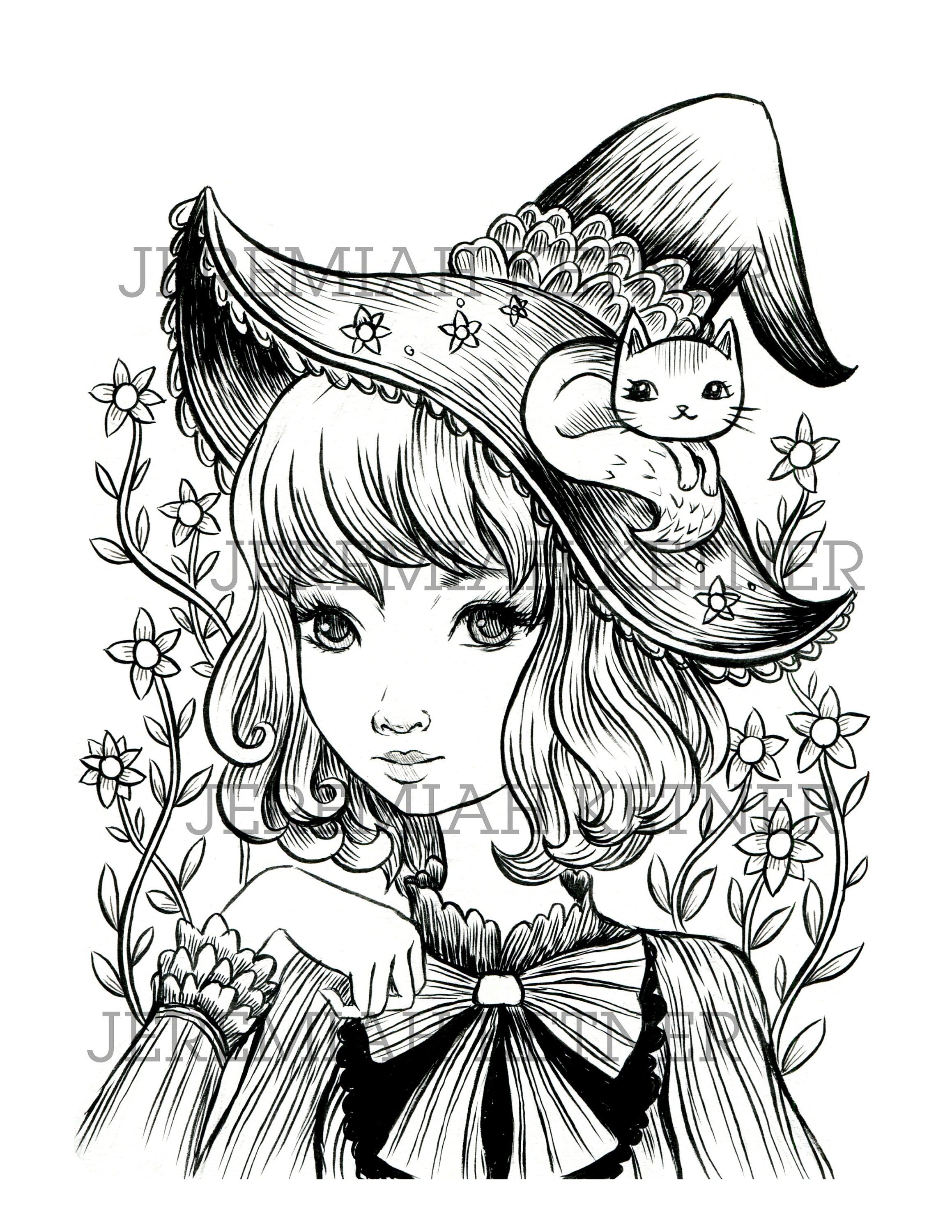 160 Witch Coloring Pages: Brew Up Some Magical Colors 2
