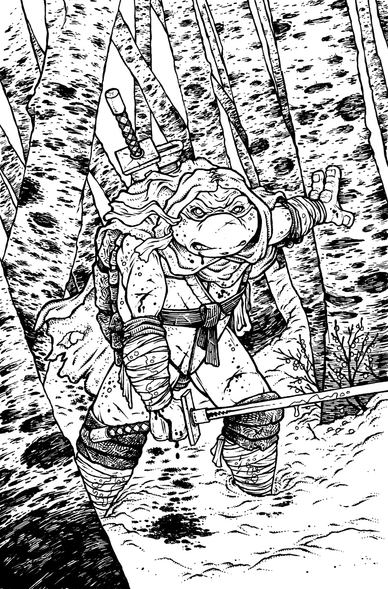 170+ Ninja Turtle Color Pages 117