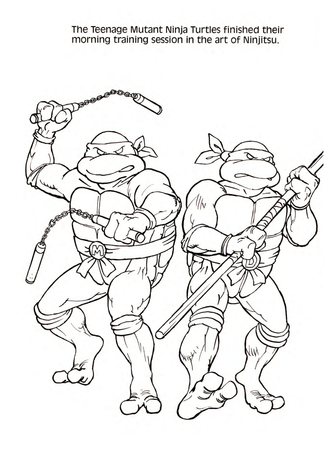 170+ Ninja Turtle Color Pages 71