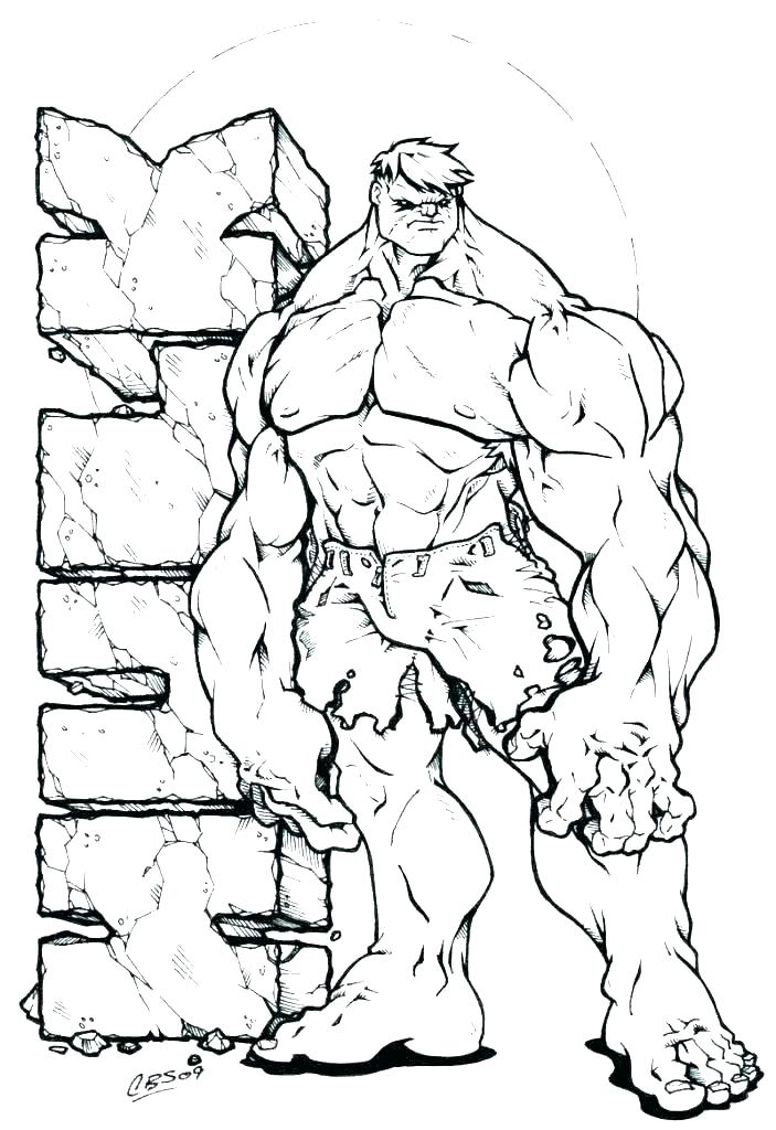 99+ Hulk Coloring Pages: Smashingly Fun 100
