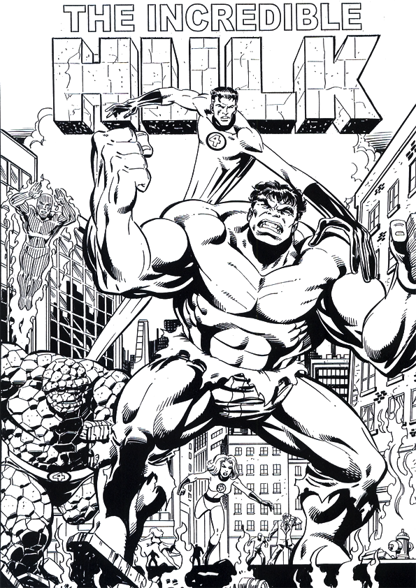 99+ Hulk Coloring Pages: Smashingly Fun 11