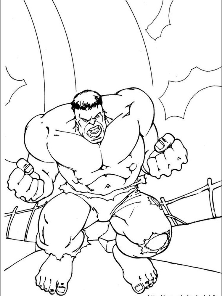 99+ Hulk Coloring Pages: Smashingly Fun 19