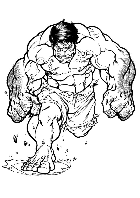 99+ Hulk Coloring Pages: Smashingly Fun 2