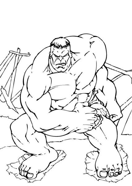 99+ Hulk Coloring Pages: Smashingly Fun 23