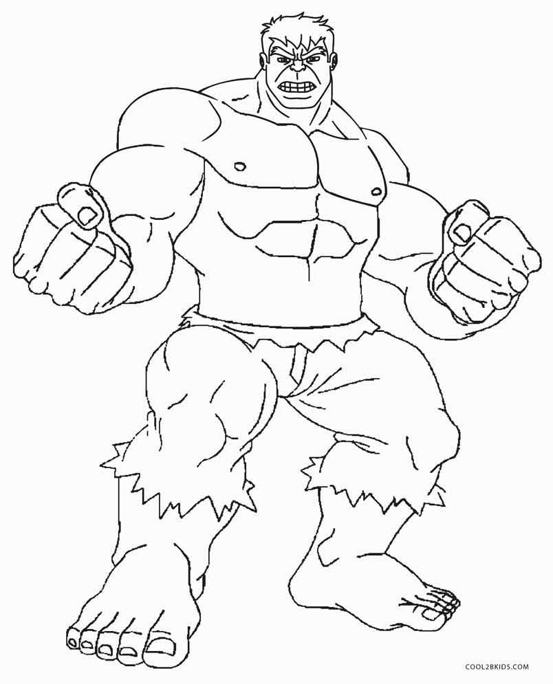 99+ Hulk Coloring Pages: Smashingly Fun 26