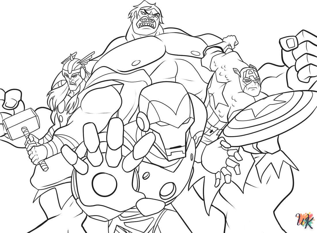 99+ Hulk Coloring Pages: Smashingly Fun 28