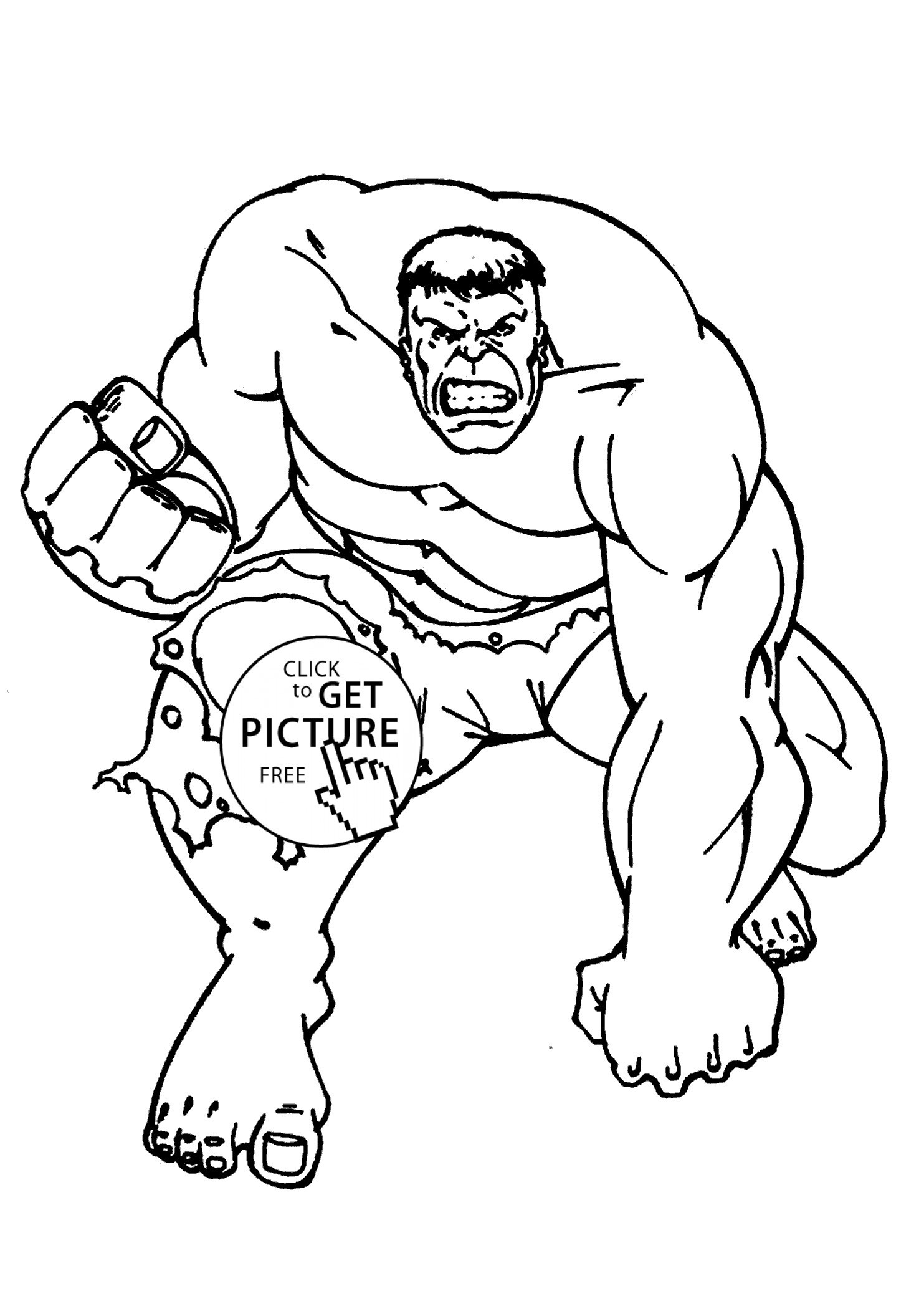 99+ Hulk Coloring Pages: Smashingly Fun 3