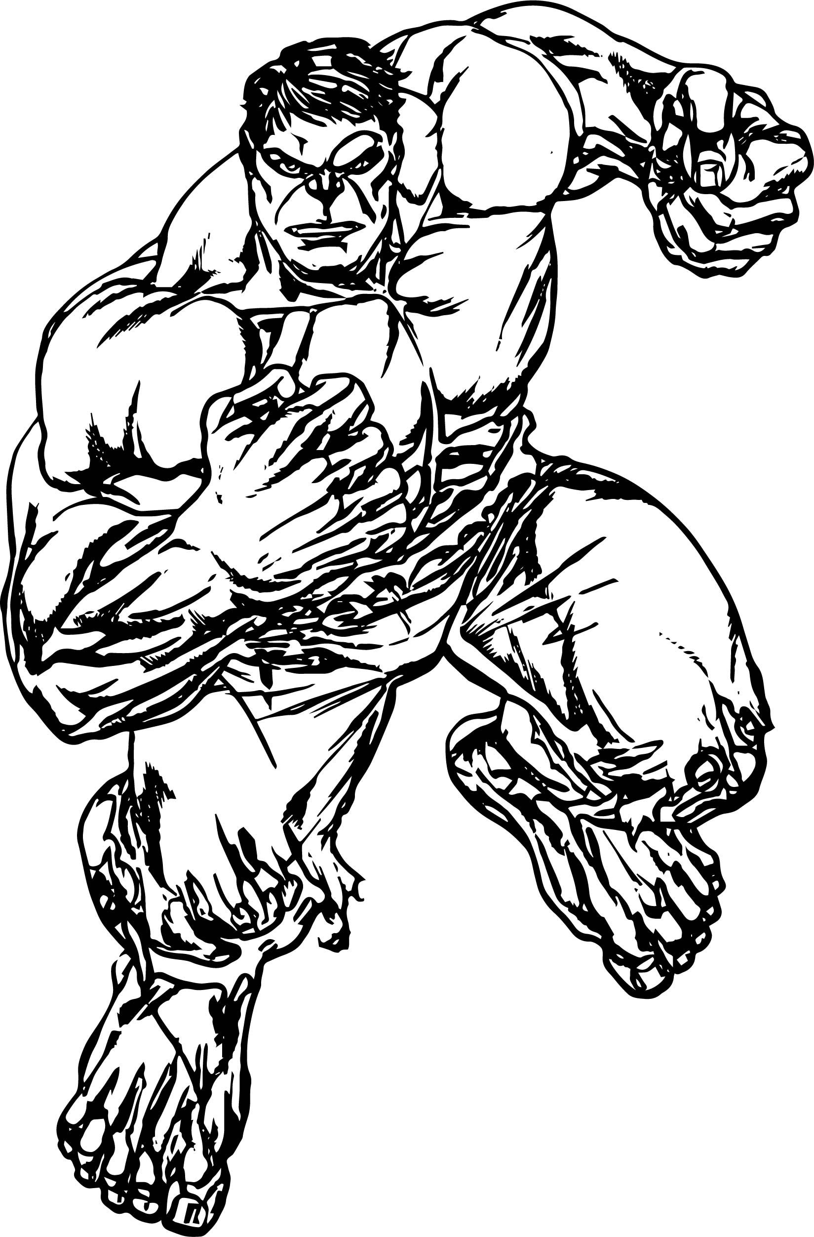 99+ Hulk Coloring Pages: Smashingly Fun 31