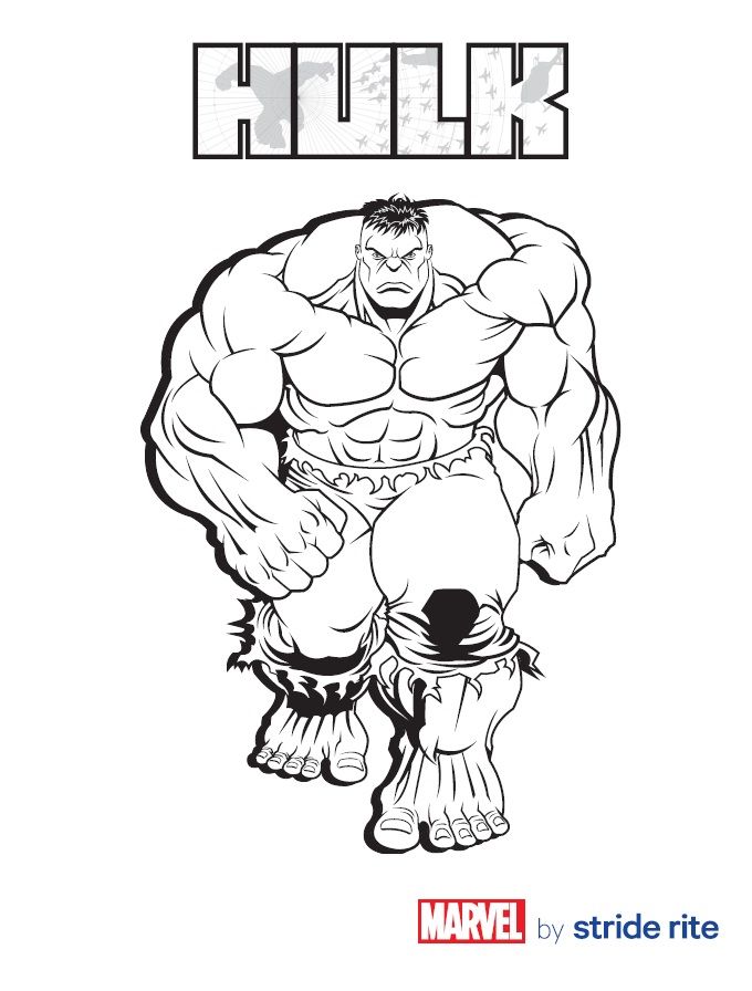 99+ Hulk Coloring Pages: Smashingly Fun 5